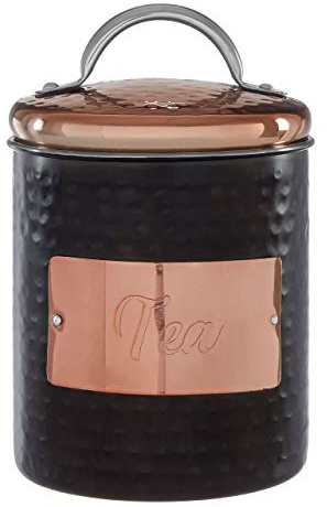 Premier Housewares 507376 Tea Canister, Stainless Steel