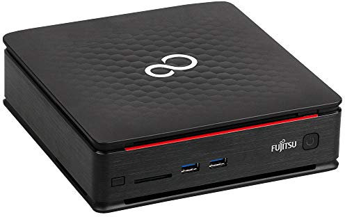 Fujitsu Esprimo Q920 - Disco duro Intel Core i5 de 512 GB SSD (NUE) de 16 GB de memoria Win 10 Pro Desktop Computer Mini PC (certificado y reacondicionado)