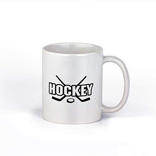 NI643 Tasse mit Eishockey-Motiv, Keramik, 325 ml