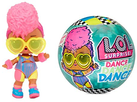 L.O.L. Surprise! Dance Dance Dance Puppen - 8 Überraschungen, Designer-Kleidung und Fashion Accessoires - inklusive sich drehender Tanzfläche und Tanzkarte - Sammlerstück für Mädchen ab 3 Jahren