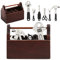 Sunwuun Wichteltür Zubehör,Wichteltür Zubehör Weihnachten,Puppenhaus Miniatur Zubehör,Wichtel Zubehör,Miniatur Holz Toolbox,Miniatur Werkzeugkasten mit Werkzeug