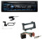 Alpine UTE-204DAB 1 DIN Autoradio DAB+ Bluetooth USB AUX-IN passend für KIA Cee'D Cee'D SW Pro Cee'D 2007-2011 schwarz