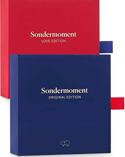 Sondermoment Love und Original Edition im Set | Das Paarspiel und Fragespiel im 2er Set | Ideal als edles Geschenk zur Hochzeit, Jahrestag, Geburtstag