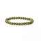 V Vascavi Armband Edelstein, Naturstein als Chakrastein, Heilstein, Ø 8 mm Perlen, MADE IN GERMANY Perlenarmband ca. 20 cm lang, elastisch, Grüner Jade