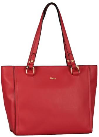 Gabor bags , MALIN, Damen, Shopper, L, rot, 42,5x15,5x28cm