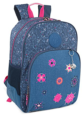 SKPAT - Kinderrucksäcke - Kinderrucksack Mädchen - Langlebig und stilvoll Schulrucksack Jungen und Mädchen - Kinderrucksäcke mit einem verstellbaren riemen, Jeansblau