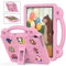 Tablet Case For Lenovo Smart Tab M10 HD / P10 / M10 10.1 TB-X505F/ X505L X705F X705L X605F Kids Friendly DIY Cartton Doll with Kickstand Lightweight EVA Silicone Shockproof Cover Pink