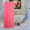 WedDecor Rideau de douche imperméable et résistant à la moisissure pour salle de bain avec 12 crochets en plastique blanc Rose vif 180 x 180 cm