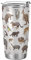FJAUOQ Tumbler Kangaroo Koala Turtle Bird Insulated Coffee Cup Driver Beverage Container Office Travel Mug with Straw and Lid 20oz Back to School Gift