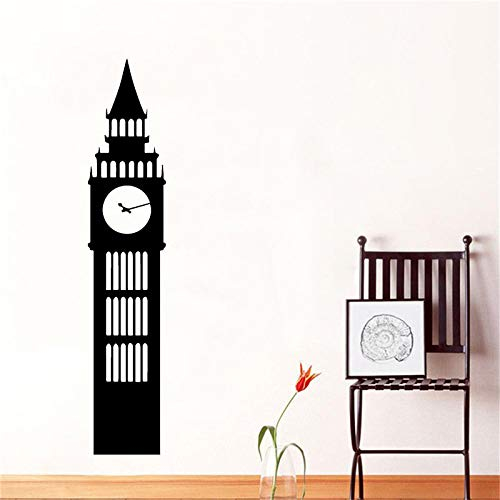 WEIMEIJIE Karikatur Big Ben Poster Baby Zimmer Vinyl Wandaufkleber Kunst Vinyl Wandbild Schlafzimmer Aufkleber Dekoration 90 x 17 cm