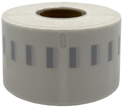 DULA Etiketten - Kompatibel mit Dymo Compatible labels - Transparant - 99013 - S0722410 - Adresetiketten - 1 rol - 36 x 89 mm - 260 labels per rol