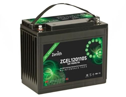 BATTERIA ZGEL1201105 GEL 12V 135AH LAVAPAVIMENTI SPAZZATRICI BARCHE ELETTRICHE SCOOTER ELETTRICI ENERGIE RINNOVABILI VEICOLI INVALIDI PIATTAFORME TRAZIONE ELETTRICA