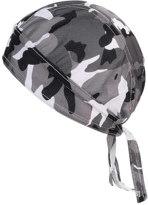 HQRKOTM 1 PCS Bandana Herren Kopftuch Herren Modische Bandana Cap UV Schutz Kopftuch Kopfband Biker Hat Piratentuch Kopftücher Halstuch Schlauchtuch Biketuchz Stirnband Radsport