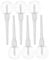 MUSISALY 6 Pcs Lip Gloss Flaschen Leere Nachfüllbare Lip Gloss Tube Für Frauen Lippenstift Make-up