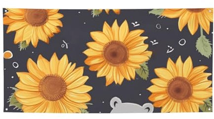 Party-Banner, personalisierbarer Hintergrund, Wanddekoration, Schilder You Are My Sunshine, Sonnenblume, große Banner, strapazierfähiges Vinyl, Party, Geburtstag, Dekoration, Wandbehang für