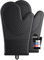 AZK Silicone Oven Gloves Heat Resistant 500°F (260°C) - Double Sided Non-Slip Silicone Oven Mitts for Grilling, Cooking, Baking, Microwave & Barbecue - Inner Soft Lining Kitchen Gloves Extra Large (2)