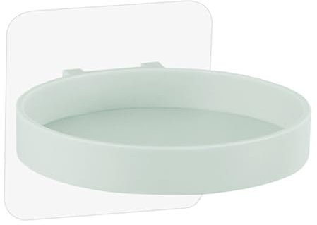 Saiyana Wandmontierte Seifenregal Aromatherapie Flaschenhalter wasserdichte Handseife Tablett Sparende Badezimmerspeicherlösung