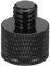 PATIKIL Mic Stand Adapter 5/8 Female to 3/8 Male, Microphone Thread Screw Adapter for Camera Microphone Stand Tripod, Black