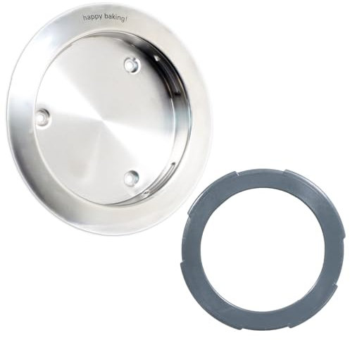SPARES2GO Bowl Socket + Ring Nut Set for Kenwood KMIX KMX75 KMX750 KMX754 KMX760 KMX761 KMX770 Stand Mixer (4 Lugs)