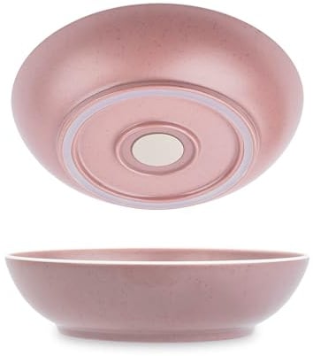 silwy Magnet-Food-Bowls DOLOMIT – 2er-Set | Ø 20 cm | Magnetische Kunststoff-Schüsseln mit Anti-Slip-Ring | Für Wohnmobil, Camping & Boot | Bruchsicher, leicht & klapperfrei | Made in Germany