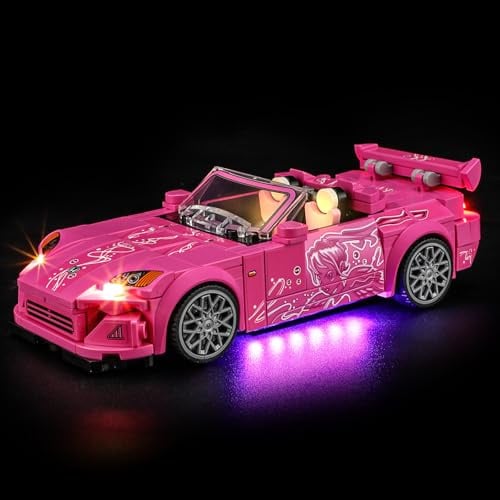 LIGHTAILING Licht-Set Für Lego-77241 2 Fast 2 Furious – Honda S2000 - Led-Beleuchtungsset Kompatibel Mit Lego Bausteinen Modell - Modell Set Nicht Enthalten