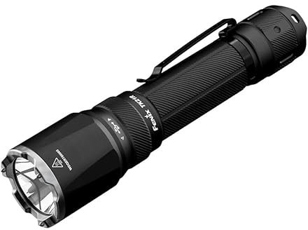 Fenix TK21R Rechargeable High Output Outdoor & Security Torch | 3600 Lumen | 480m | 72+ Hrs Max | Dual Button Tail Operation| Large Capacity Battery | Rotary Charge Port Cover | IP68