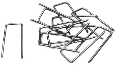Iflo® Floristiknadeln im Set – Strohblumennadeln, Römerhaften & Efeunadeln für Kränze, Gestecke & Deko (Römerhaften 10 x 35 mm - 150 Stück)