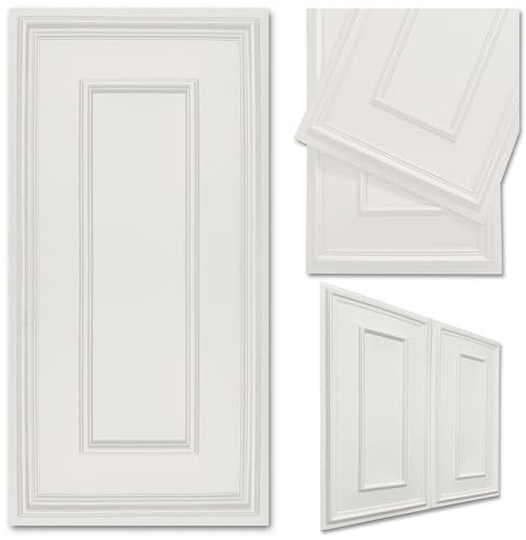 Deccart Wandpaneele Beige 100x50 cm 1 Stück | 0.5 m², Panel wand Paneele Wandverkleidung Innen Deckenverkleidung Wandplatten aus Polystyrol 3d Wall Panels XL Kashmirbeige