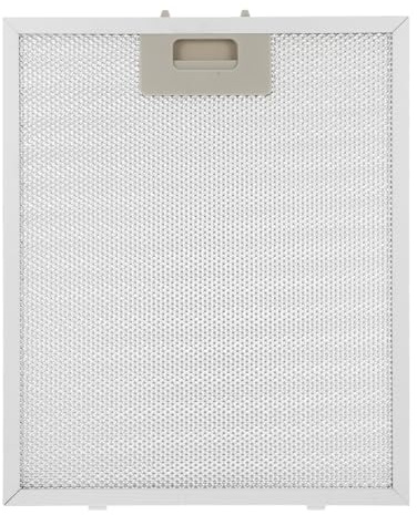 CALLARON Grille de Filtration pour Hotte Aspirante en Aluminium Argenté, Filet à Graisse Rectangle 320x260x9mm, Remplacement Pratique Cuisine