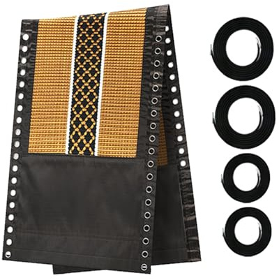SiaBiced Repair Kit for Garden Loungers, Lawn And Beach Loungers: Cover Material And Mesh