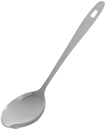 Fackelmann Servierlöffel, 30 cm, Edelstahl, 29 x 6,5 cm