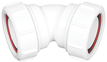 McAlpine MT20 135 Degree Multifit Bend - White