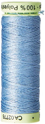 Gutermann Topstitch Thread, Polyester, Baby Blue 0143, 5.5 x 1.8 x 1.8 cm