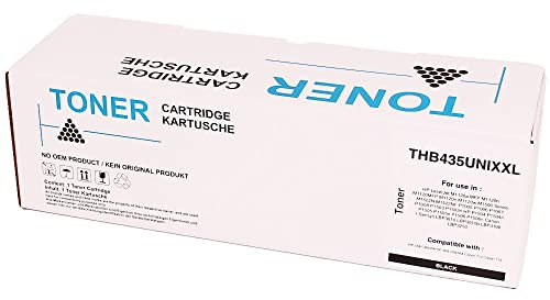 Alternativ Toner XL für HP 35A CB435A für HP LaserJet P1005 P1006 P1007 P1008 P1009 P 1005 P 1006 P 1007 P 1008 P 1009 von ABC