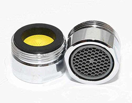 LOWENERGIE Tap Aerator 20mm Male, 4ltr per Minute, Water, Energy Saving Reduce Bills Chrome. Pack Sizes (1)