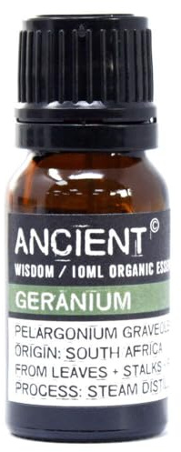 Ancient Wisdom 10 ml Geranium Organic Essential Oil