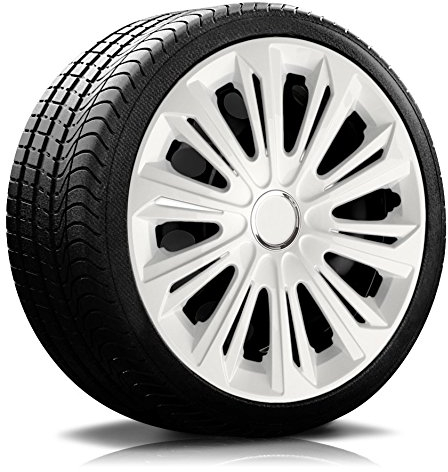 14 Zoll RKK06 Premium Line (Weiss) Radkappen/Radzierblenden 4 Stück