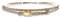 Made by Nami Dünnes Wickel-Armband Herren Damen - Karabiner-Haken Verschluss - Handmade - Maritimer Surfer Schmuck - Stoff-Armband Minimalistisch - 100% Wasserfest & verstellbar (Olive/Beige Gold)