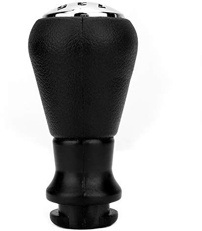 Aramox Schaltknauf, 5 Gang Auto Handschaltknauf Schaltknauf Mit Adapter Passend Für 106 206 306 406 806 107
