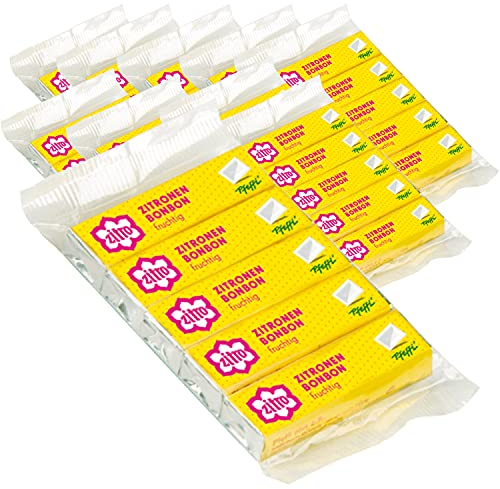 Pfeffi 10x 5 Stangen Zitro - nostalgische DDR Kultprodukte - Ostprodukte