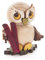 Kuhnert Eulenkind Mit Ski - Dekofigur Original Erzgebirge Handarbeit Holzfigur in Modernem Design - Sammlerfigur Eule Dekorationsfigur Mini-Eule