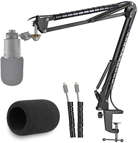 YOUSHARES AT2020 Mikrofonständer mit Popfilter passend für Audio Technica AT2020 AT2020USB+ AT2035