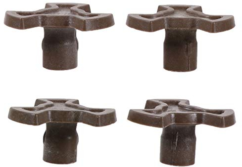 OSALADI 4 Piezas de Repuesto para Horno Microondas Acoplador de Motor de Placa Giratoria Accesorios de Piezas de Horno Microondas