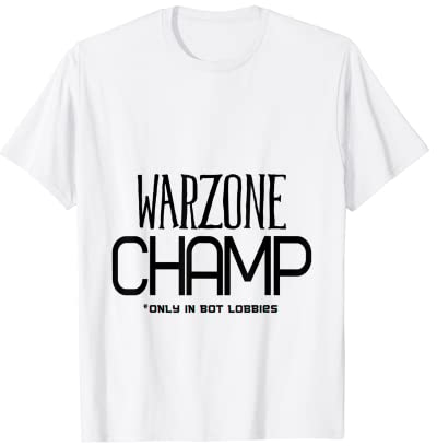 Champion de Warzone T-Shirt