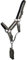 QHP Halfter-Set mit Tasche gestreiftes Muster Halfter mit Führstrick (Full WARMBLUT, Safari)