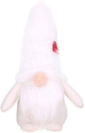 TianWlio Hängendes Weihnachtspuppenbein, kein Zuhause, Hut, Gesicht, Raumdekoration, Dekoration, Ornamente, Heimdekoration Pferde Spind Zubehör (Beige, One Size)