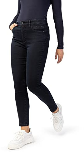 STOOKER Rio Colour Damen 5-Pocket-Jeans Skinny Fit Denim/Jeans clean wash konisch lang
