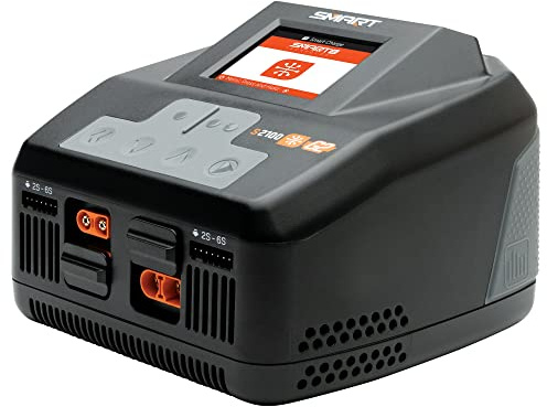 Spektrum S2100 G2 2x100W AC Smart Charger (EU Cord) SPMXC2000I