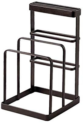 Portacoltelli in Metallo - Tagliere Coltello da Taglio Stendino da Cucina Espositore da banco