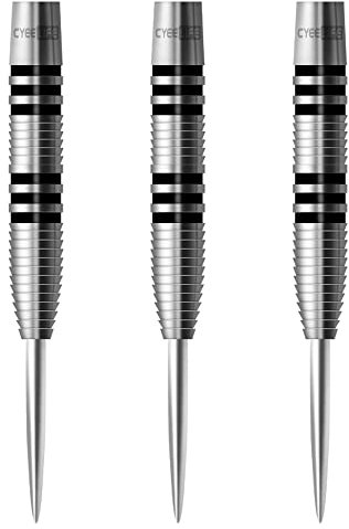 CyeeLife 24g Tungsten Steel Dart Barrels 90% ZH01 Schwarz